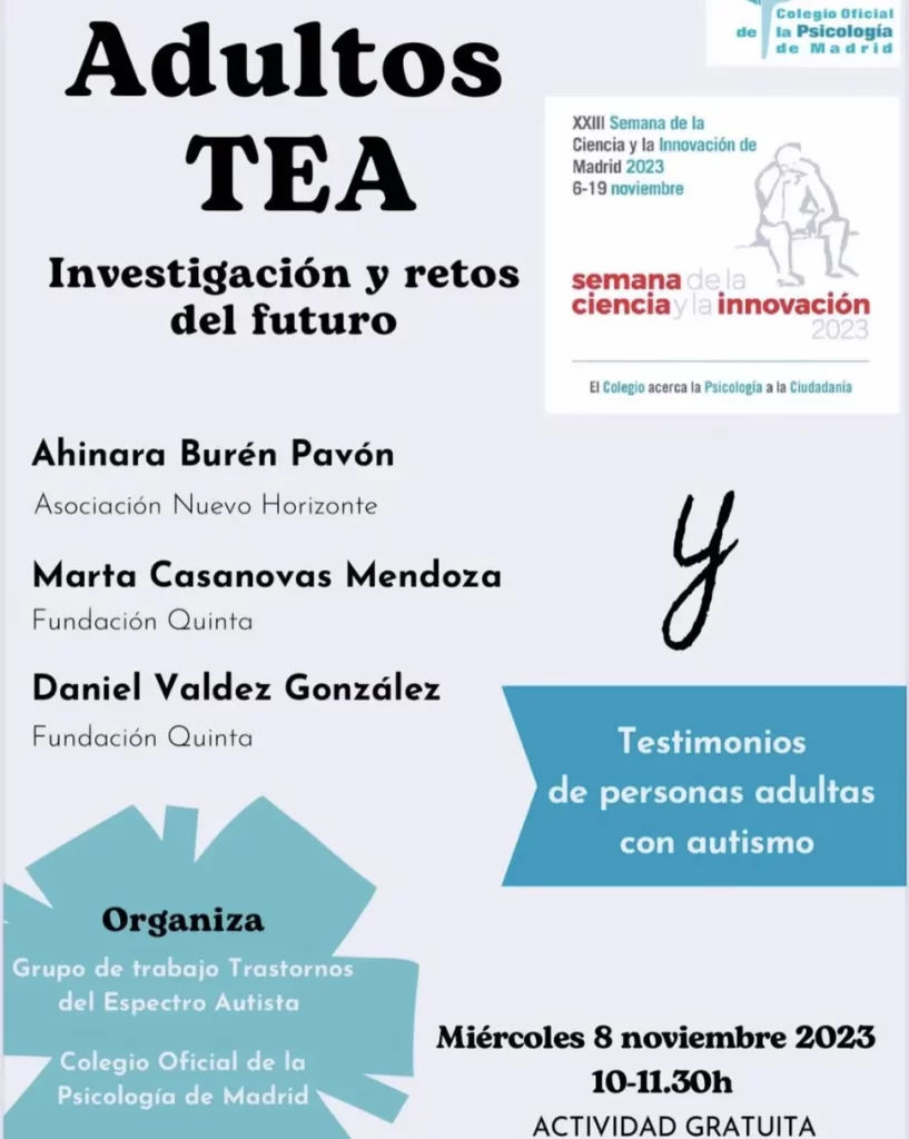 Adultos TEA. Investigación y retos del futuro