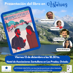 Presentación de mi último libro: #BesosReversibles